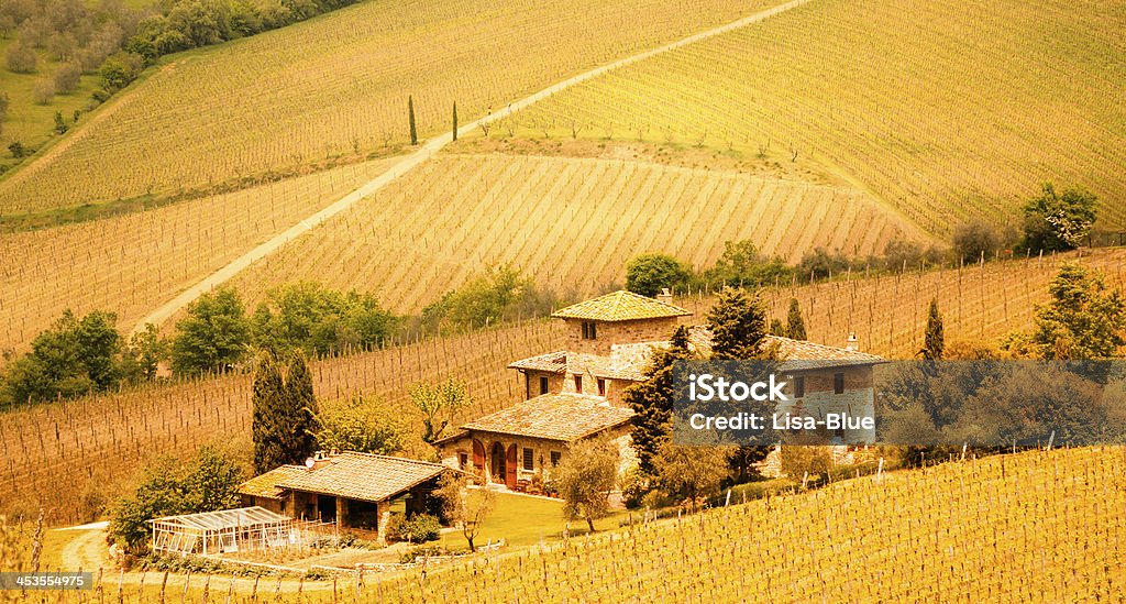 Chambre et petit déjeuner, Région de Chianti, toscane, Italie - Photo de Bed and Breakfast libre de droits