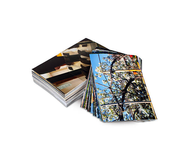 Pile of photos Pile of photos printed on photo paper printing out photos stock pictures, royalty-free photos & images