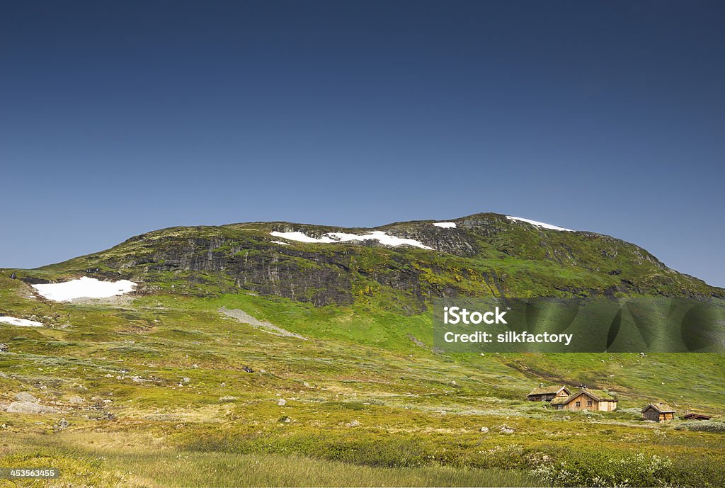 L'été dans les hautes montagnes de de Jotunheimen en Norvège - Photo de Ciel libre de droits