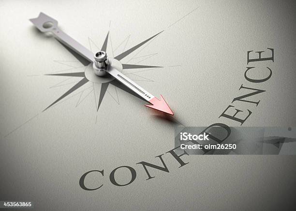 Psychology Self Confidence Coaching Stock Photo - Download Image Now - Confidence, Navigational Compass, Changing Form