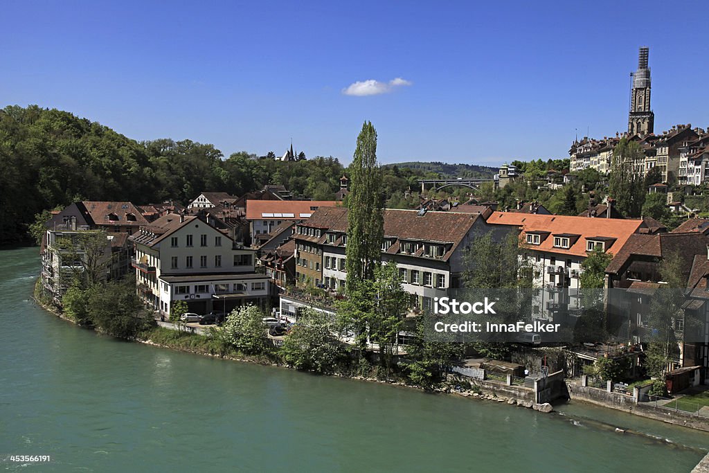 De la ville de Berne et Rivière Aar, Suisse - Photo de Arbre libre de droits