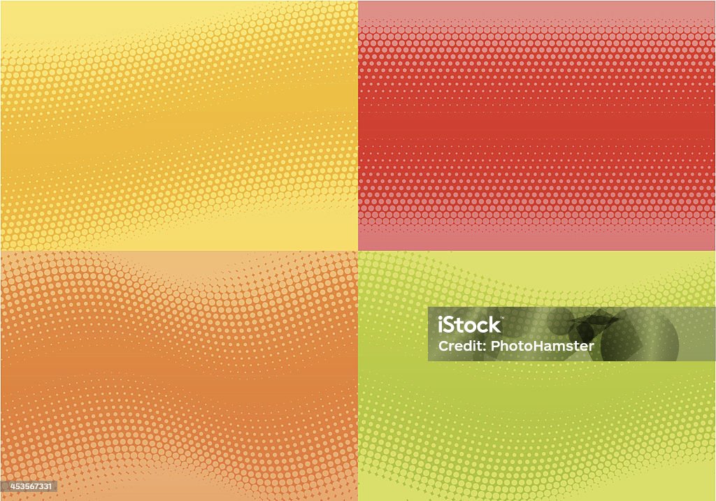 Colored Halftone Pattern Colored Halftone Patterns Stock Illustration - Download Image Now ...