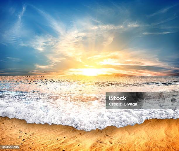 Beach Stock Photo - Download Image Now - Atmospheric Mood, Backgrounds, Beach