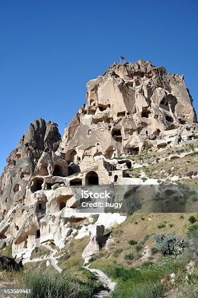 Sandstone In Cappadocia Turchia - Fotografie stock e altre immagini di Ambientazione esterna - Ambientazione esterna, Anatolia, Appartamento