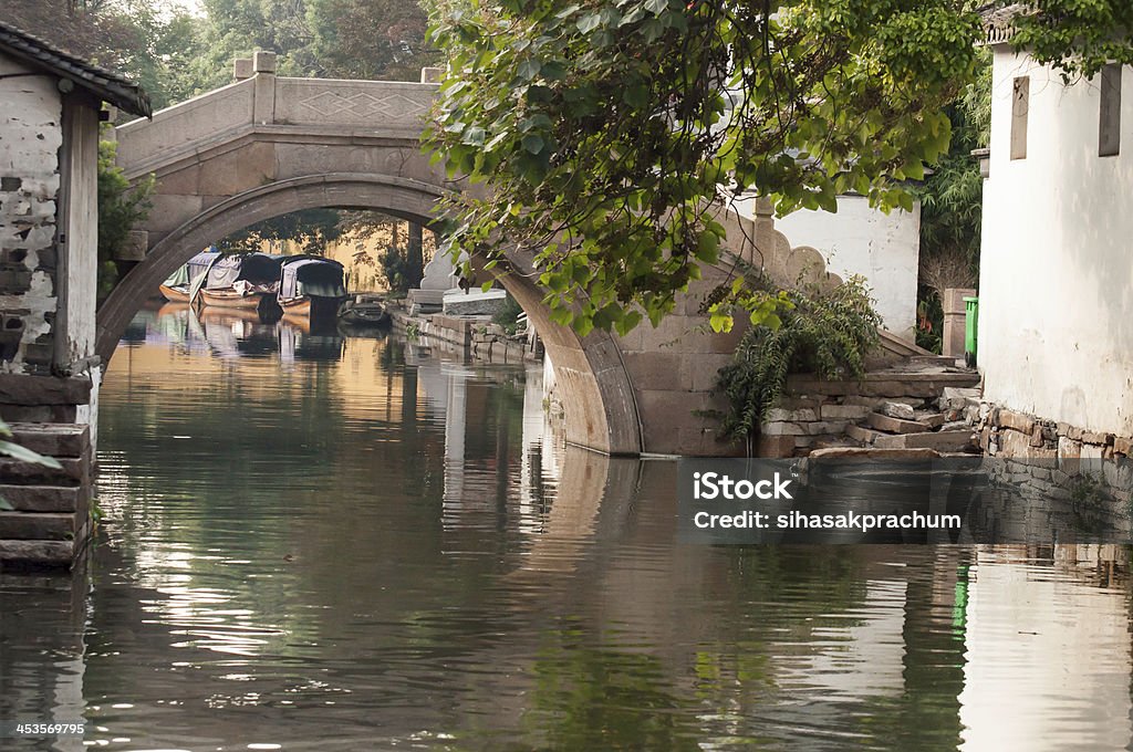 Brücke in Suzhou - Lizenzfrei Architektur Stock-Foto
