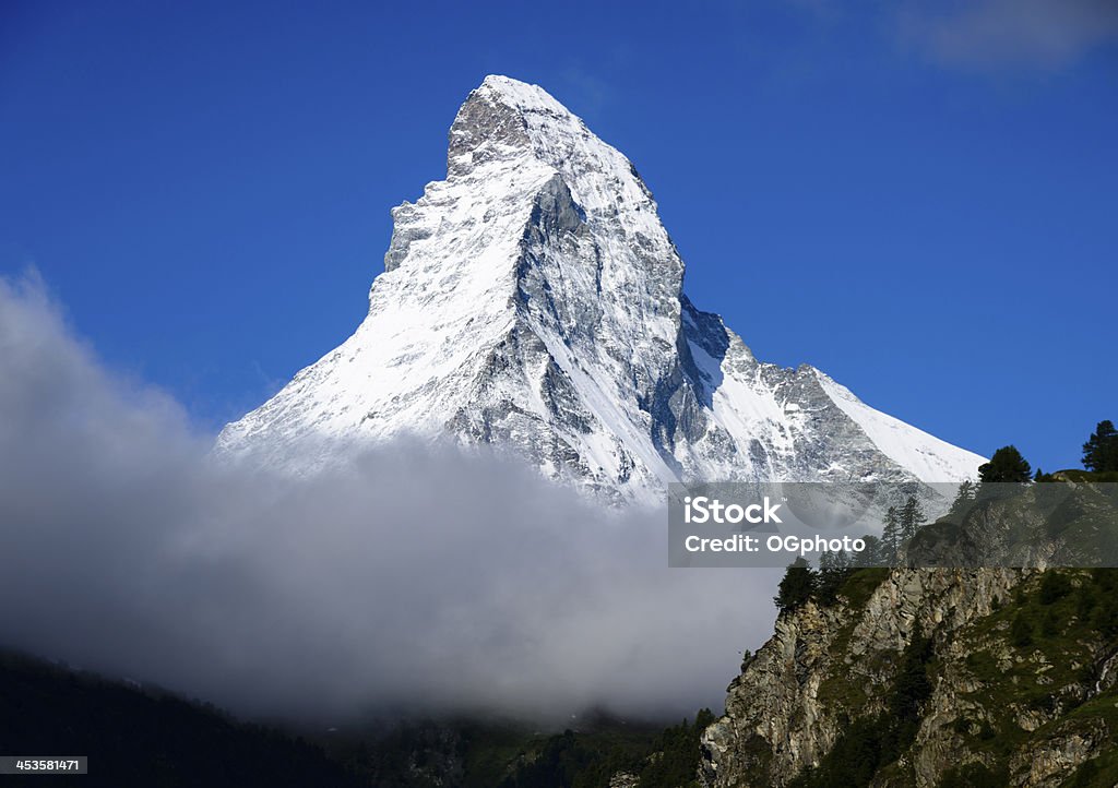 El Matterhorn, Suiza - Foto de stock de Aire libre libre de derechos