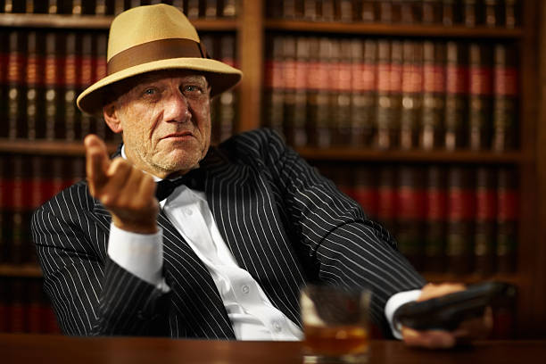 istock He heads up a large criminal organisation 453589123