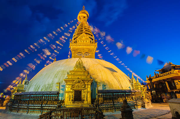 istock Swayambhunath Monastery in Nepal 453593849
