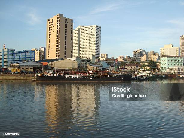 Pasig River And Binondo District Manila Philippines Stock Photo - Download Image Now