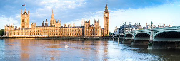 istock Thames River House of Parliament Panorama 453602475