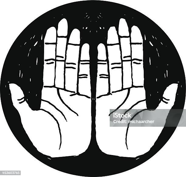 Руки — стоковая векторная графика и другие изображения на тему Unknown Gender - Unknown Gender, Большой палец руки, Векторная графика