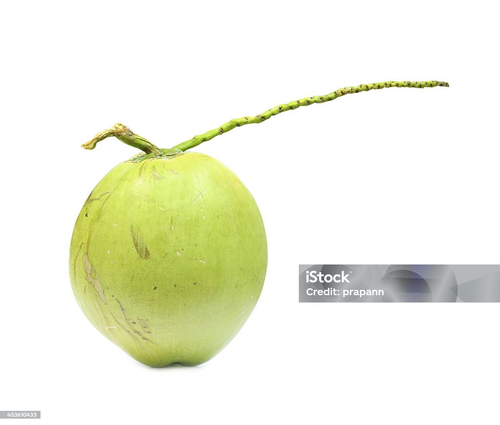 Coconut frutas isolado no fundo branco. - Royalty-free Alimentação Saudável Foto de stock