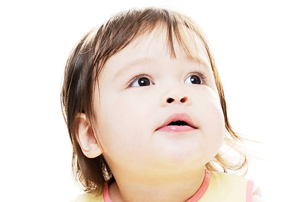 istock Little girl wonder 453610899