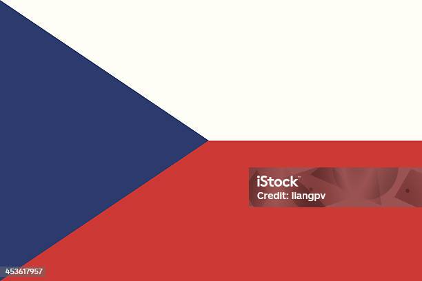 Flag Of The Czech Republic Stock Illustration - Download Image Now - Czech Flag, Czech Republic, Icon Symbol