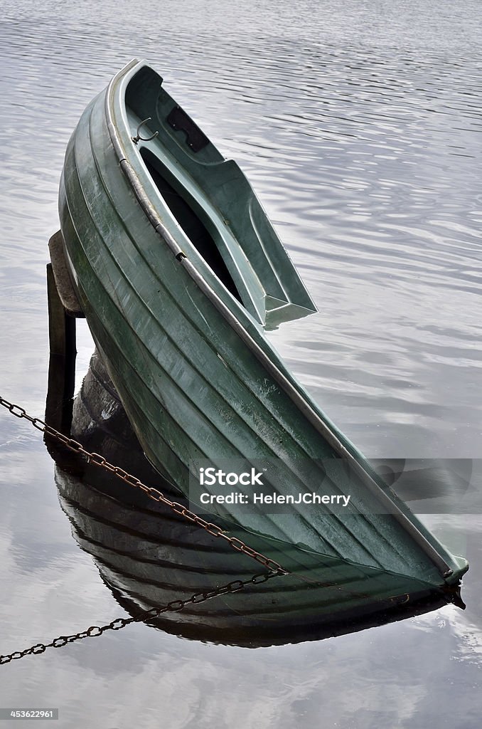 Naufrágio de barco a Remo - Royalty-free Abandonado Foto de stock