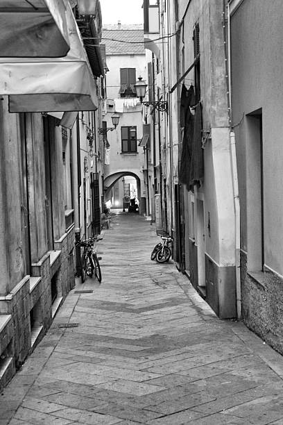 istock Empty street in Italy 453624957