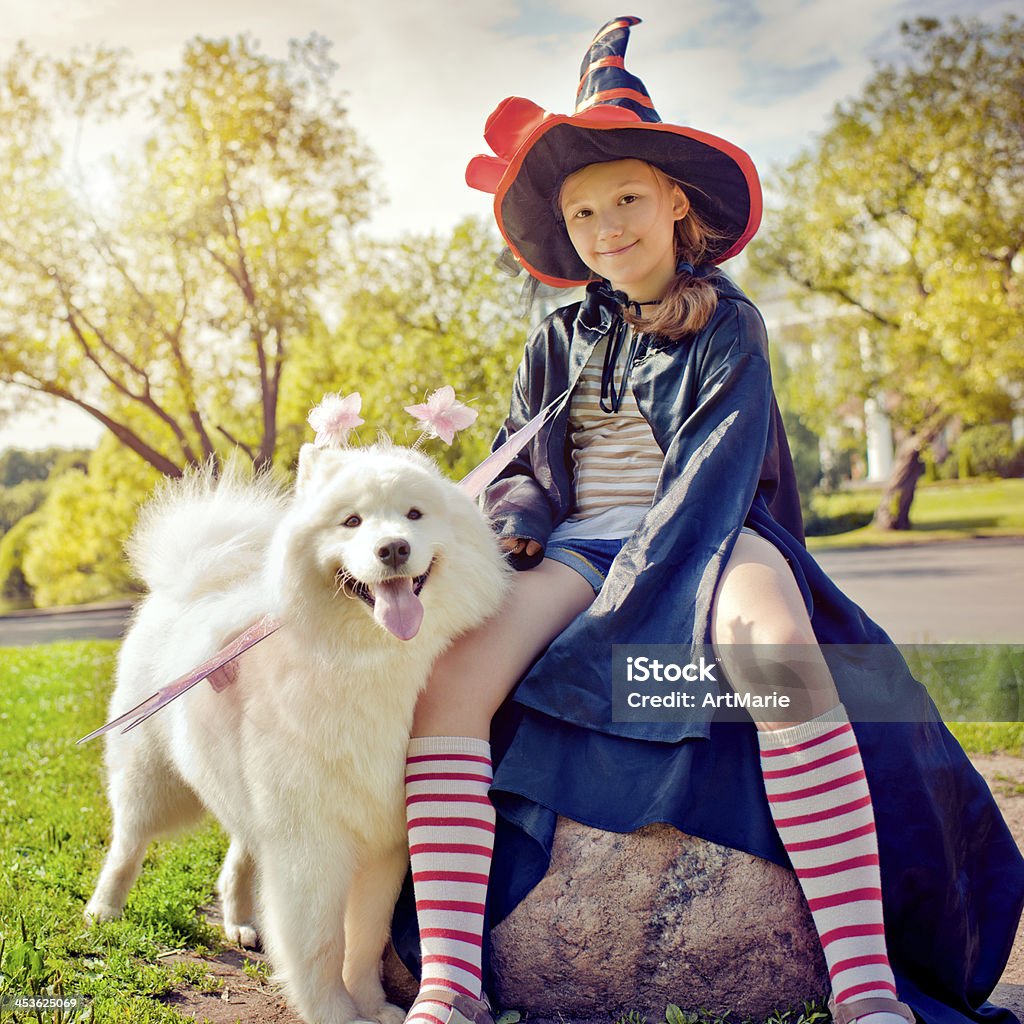 Хэллоуин ребенка - Стоковые фото Девочки роялти-фри