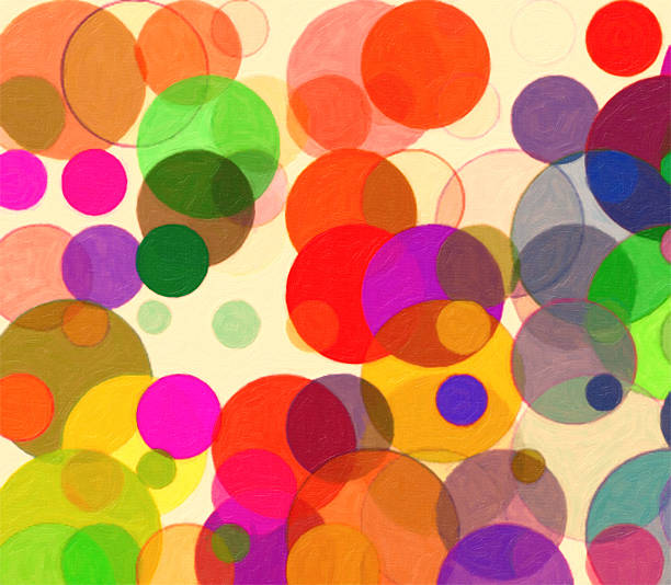 istock Background of colorful circles 453628657