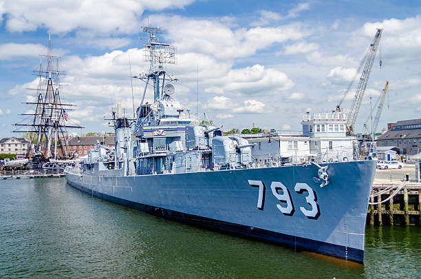 istock USS Cassin Young Warship in the Boston Harbor 453629095
