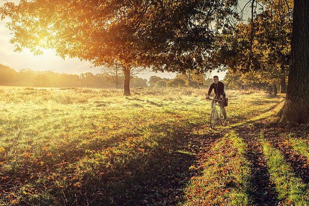 istock young man cycling in the morning 453634177