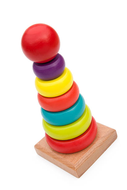 istock wooden pyramid for children with clipping path 453635085