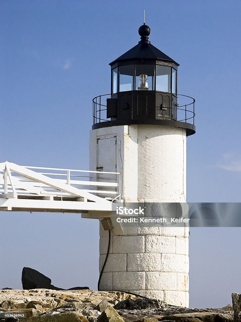 Marschall Point Lighthouse - Lizenzfrei Außenaufnahme von Gebäuden Stock-Foto