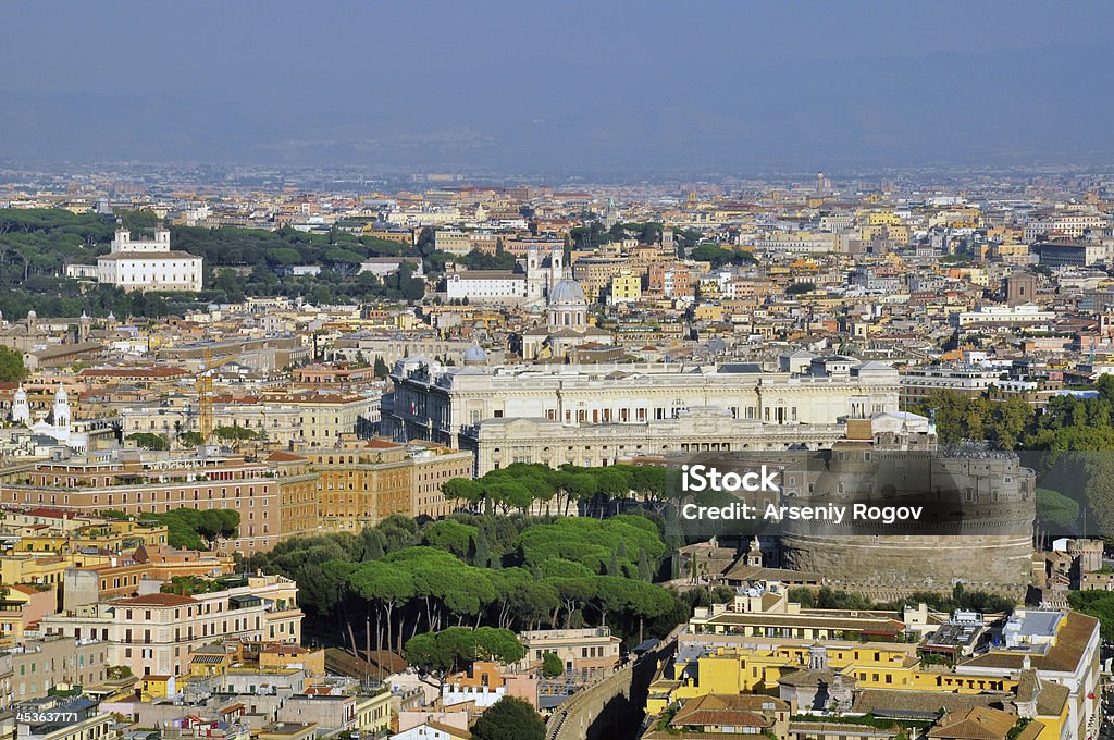 Panorama de Roma - Royalty-free Acima Foto de stock