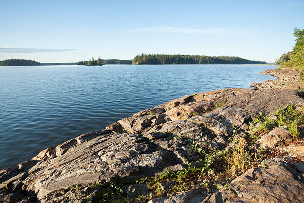 Paint Lake Provincial Park, Northern Manitoba. Precambrian Shield.