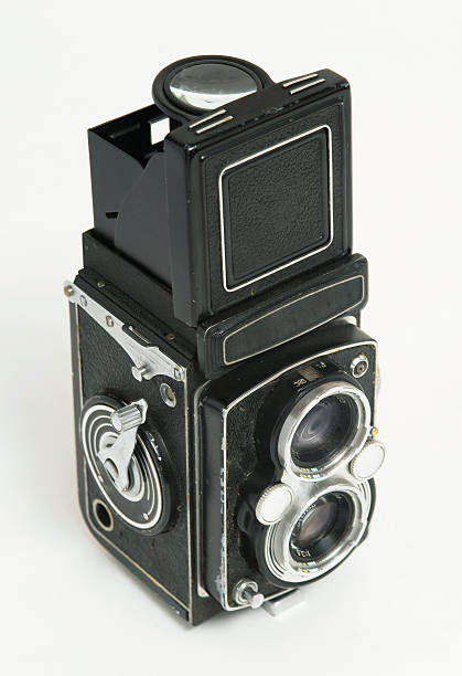 istock Close up of a Twin Lens Camera 453647681
