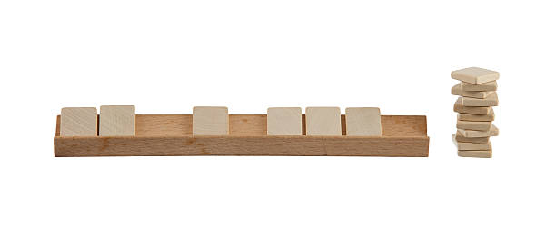 istock Very old part of a board game 453648655