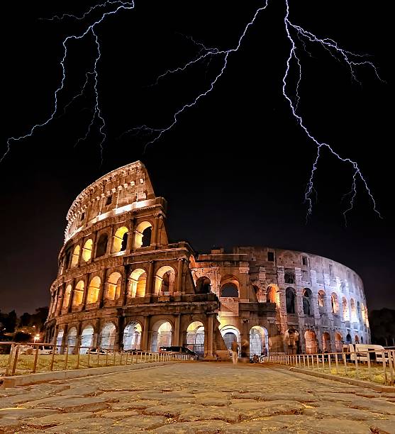 Coliseum, Rome. stock photo