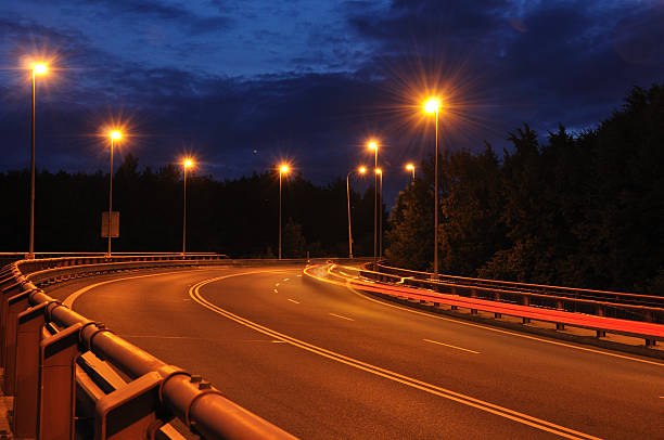 istock Night time shot of speed 453650421