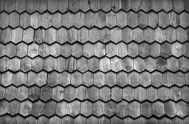 wooden крыше - macro construction building activity roof tile стоковые фото и изображения