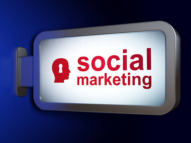 istock Social Marketing and Head With Keyhole 453651955