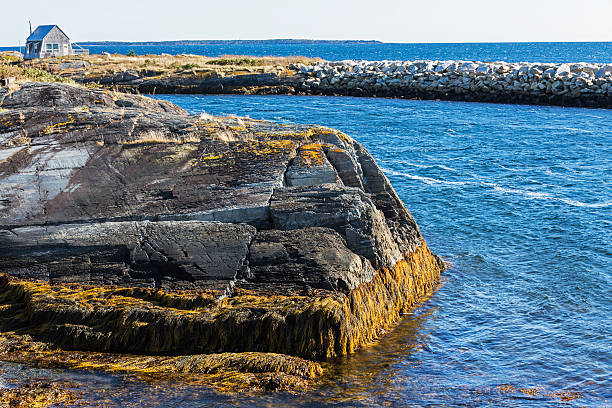 istock Summer Cottage on Rocky Nova Scotia Coastline 453658517