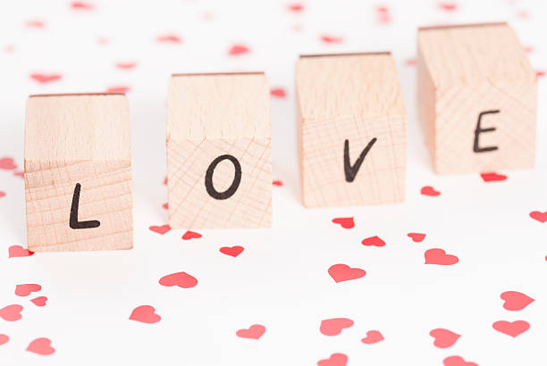 istock Love Written With Wooden Blocks. 453658893