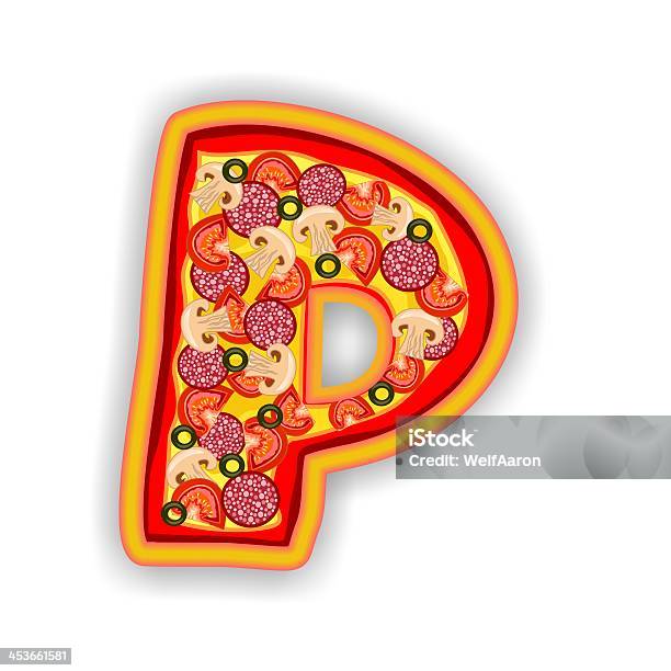 ピザのアルファベット文字 P - ピザのストックフォトや画像を多数ご用意 - ピザ, 持ち上げる, 秩序