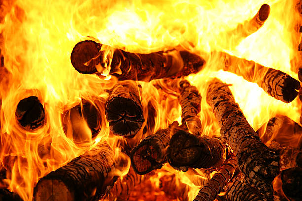 istock Wood charcoal stove fire 453662511
