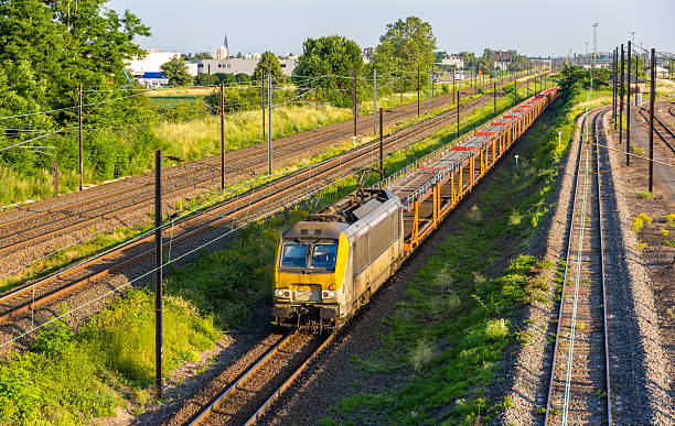 istock Belgian freight train in Strasbourg, Alsace, France 453662825