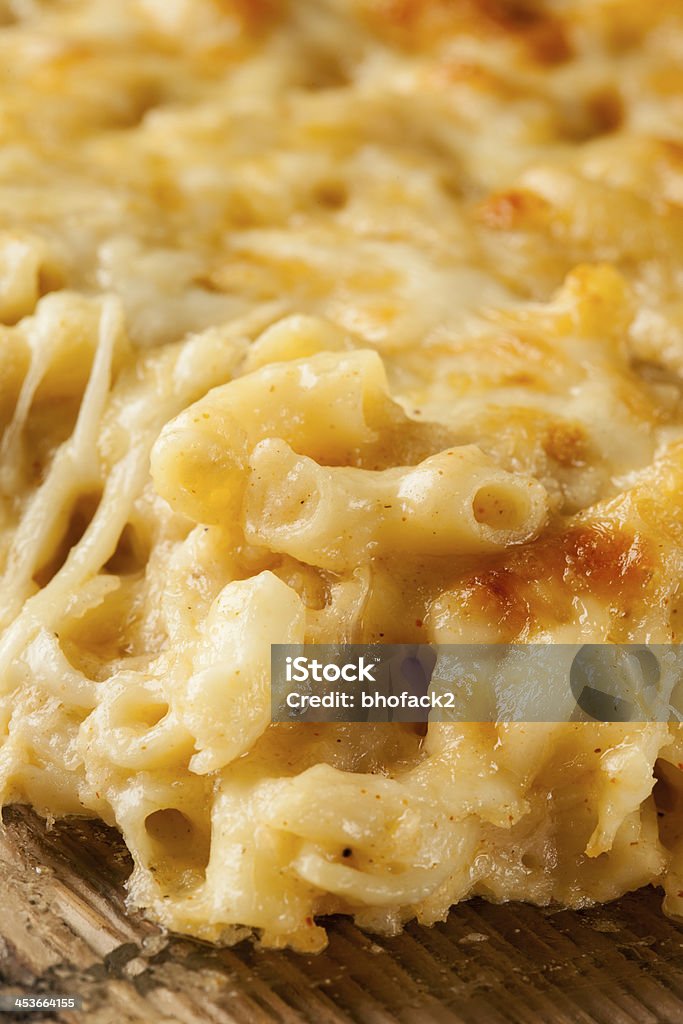 Homemade Macaroni and Cheese Homemade Macaroni and Cheese dinner with noodles American Culture Stock Photo