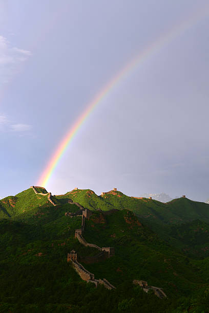 rainbow stock photo