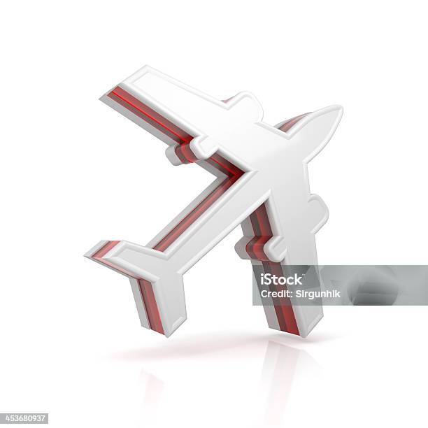 Plane Symbol Stock Photo - Download Image Now - Airplane, Airplane Ticket, Airport