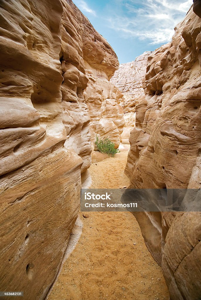 Colored Canyon, Sinai, Egypt Abstract Stock Photo