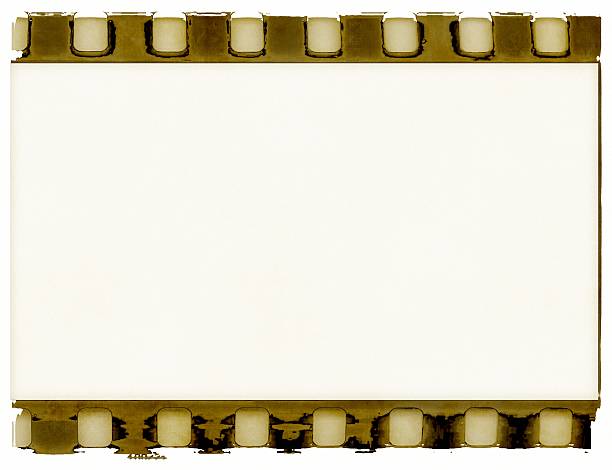 istock Vintage film strip frame 453683265
