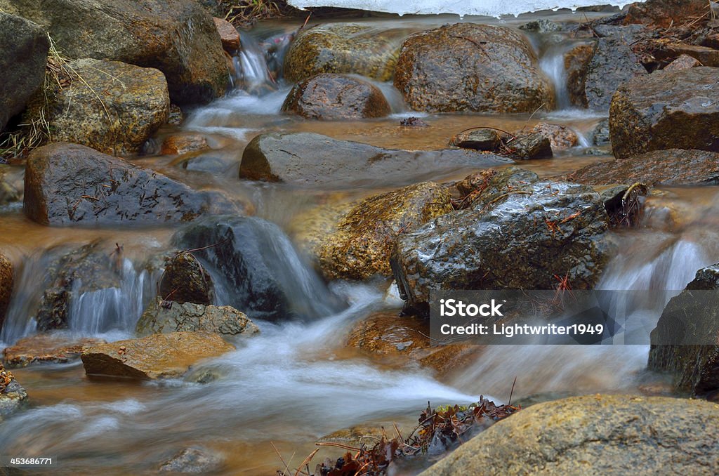 Rocky Mountains Stream - Lizenzfrei Bach Stock-Foto