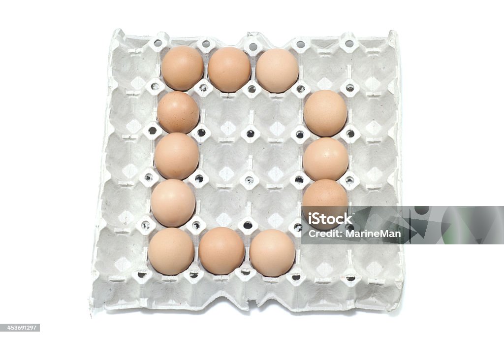eggs alphabet on white background D , eggs alphabet on white background Advertisement Stock Photo