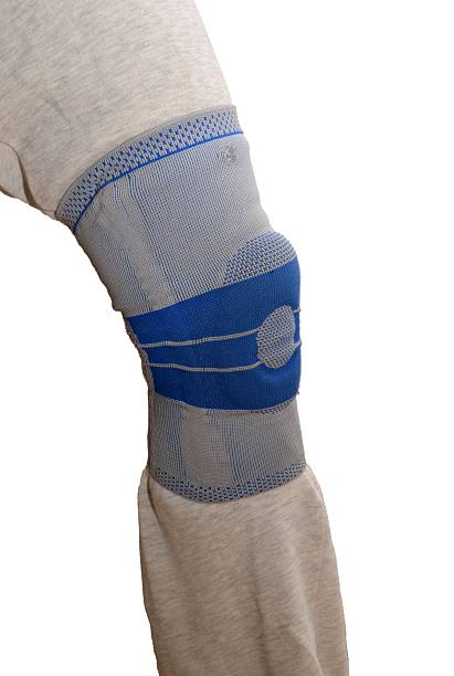 istock Sports knee brace 453691851