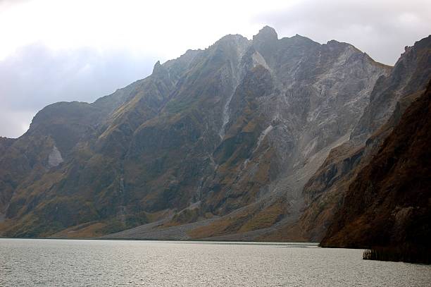 istock Volcano Pinatubo blue lake, Philippines 453693955