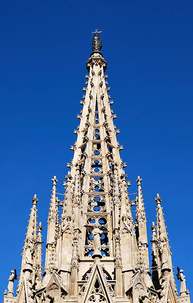 istock Spire on Barcelona Cathedral. Spain 453721543