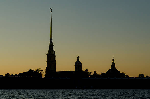 istock Peter and Paul Cathedral Silhouette 453722161